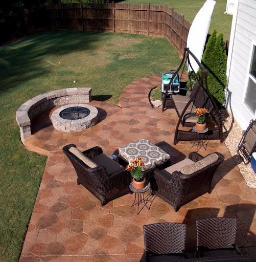 stamped concrete