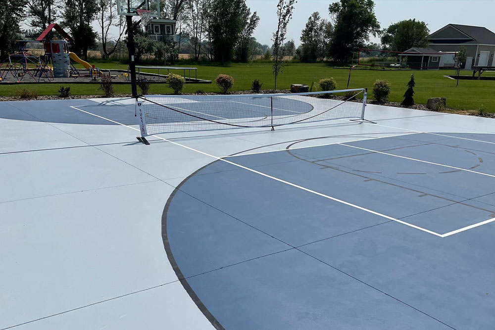 Rubber Coatings for Sport Courts